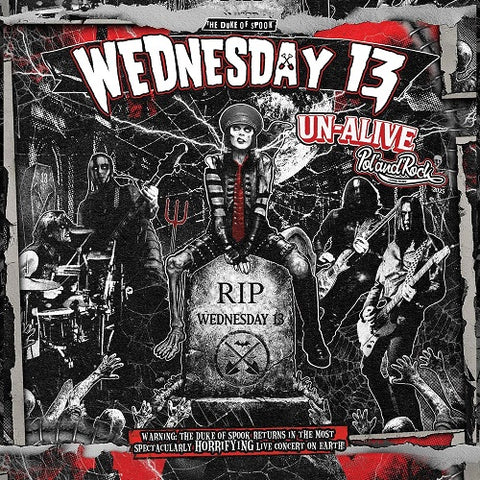 Wednesday 13 UnAlive From Pol and Rock 2025 New CD Presale