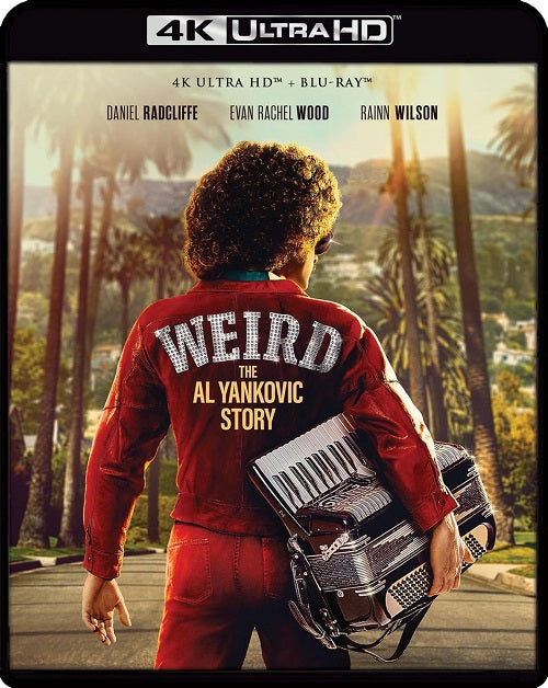 Weird The Al Yankovic Story (Daniel Radcliffe) New 4K Ultra HD Blu-ray