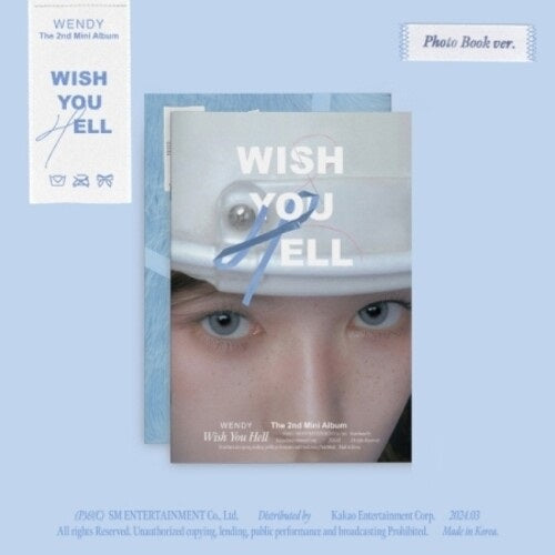 Wendy Wish You Hell Photo Book Version New CD + Photo Book + Postcard + Poster