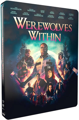 Werewolves Within (Milana Vayntrub Sam Richardson) Blu-ray + DVD + Steelbook