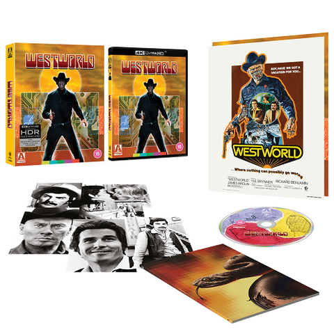 Westworld (Richard Benjamin) Limited Edition 4K Ultra HD Reg B Blu-ray IN STOCK