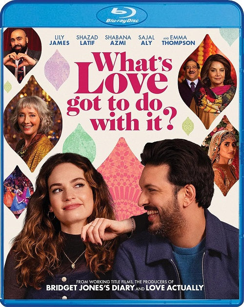 Whats Love Got to Do With It 2023 (Lily James Shazad Latif) New Blu-ray