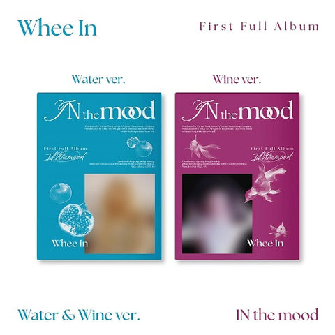 Whee in In The Mood Photobook Version Random Cover CD + Sticker + Photo Book