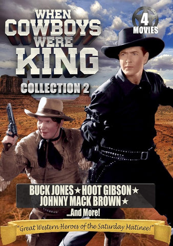When Cowboys Were King Collection 2 (Buck Jones) Two New DVD