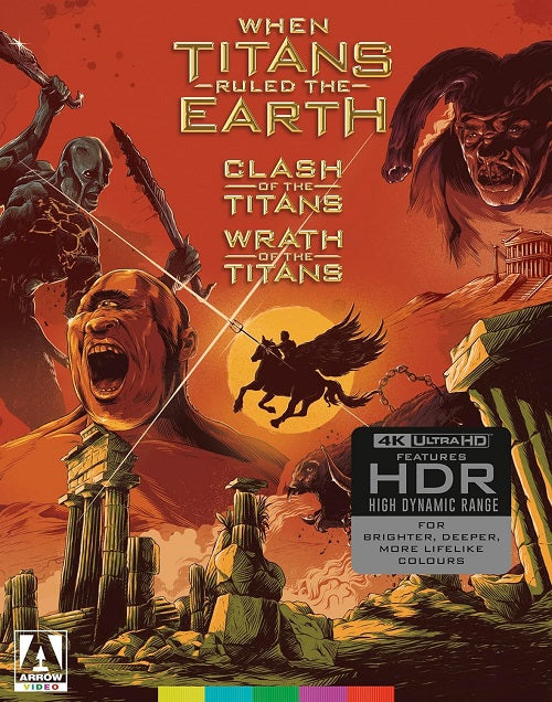 When Titans Ruled the Earth Clash of the Titans + Wrath of the Titans Blu-ray