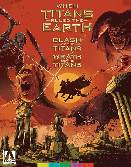 When Titans Ruled the Earth Clash of the Titans Wrath of the Titans New Blu-ray