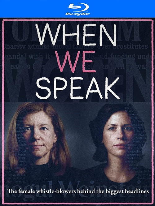 When We Speak (Rose McGowan Helen Evans Katharine Gun) New Blu-ray