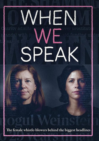 When We Speak (Rose McGowan Helen Evans Katharine Gun) New DVD