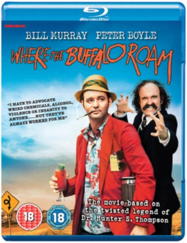 Where The Buffalo Roam (Bill Murray Peter Boyle) New Region B Blu-ray