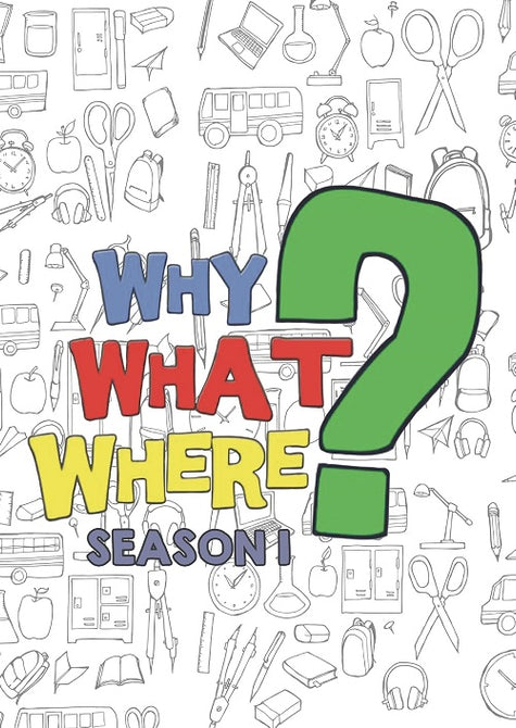 Why What Where Season 1 Series One First New DVD Presale
