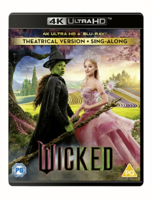 Wicked (Cynthia Erivo Ariana Grande Jeff Goldblum) 4K Ultra HD Reg B Blu-ray