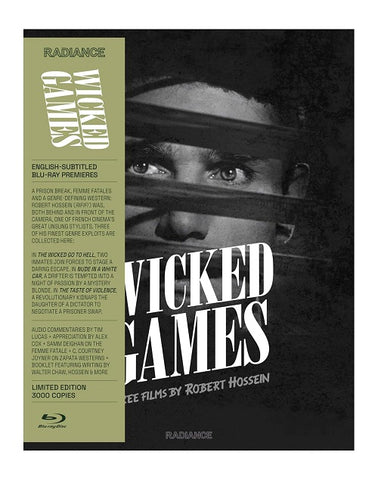Wicked Games Three Films by Robert Hossein 3 Limited Edition Blu-ray Presale