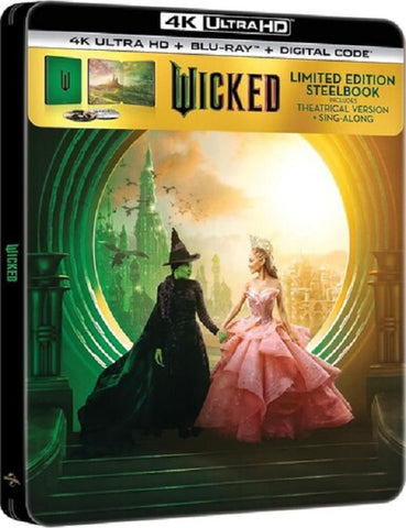 Wicked (Ariana Grande) Limited Edition 4K Ultra HD Blu-ray + Steelbook Presale
