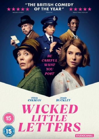 Wicked Little Letters (Olivia Colman Jessie Buckley Anjana Vasan) New DVD