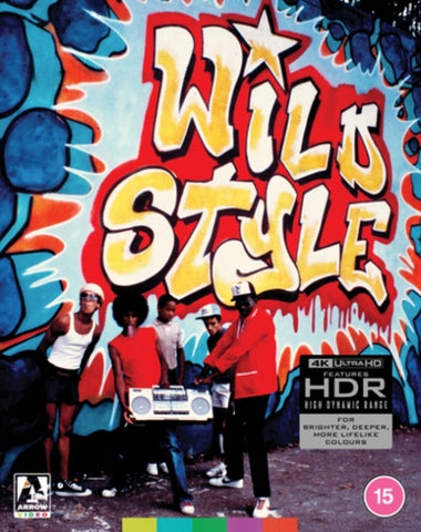Wild Style Limited Edition New 4K Ultra HD Region B Blu-ray + Book Presale