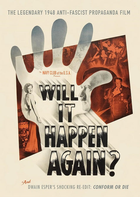 Will It Happen Again aka Love Life of Adoph Hitler New DVD Presale