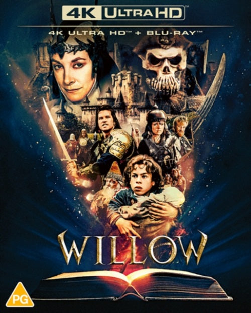 Willow (Warwick Davis Val Kilmer) New 4K Ultra HD Region B Blu-ray