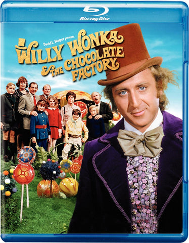 Willy Wonka and the Chocolate Factory (Gene Wilder) & New Region B Blu-ray