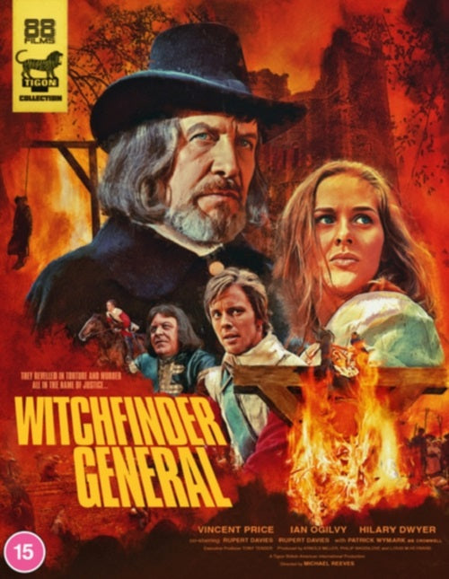 Witchfinder General (Vincent Price Ian Ogilvy Rupert Davies) Region B Blu-ray