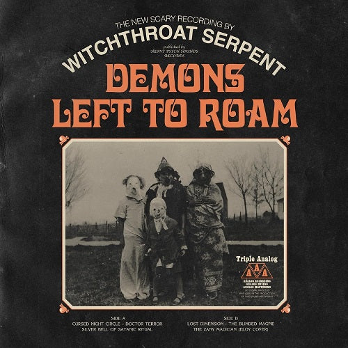 Witchthroat Serpent Demons Left to Roam New CD Presale
