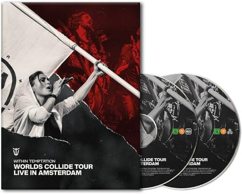 Within Temptation Worlds Collide Live in Amsterdam New Region B Blu-ray + DVD