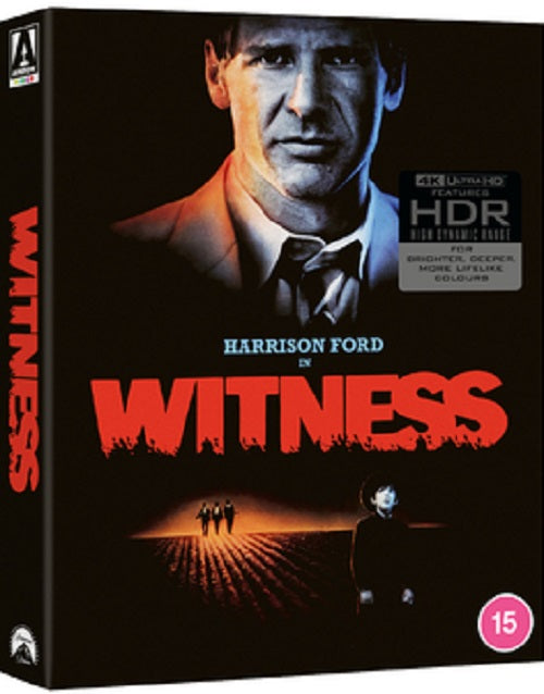 Witness (Harrison Ford) Limited Edition 4K Ultra HD Region B Blu-ray Presale
