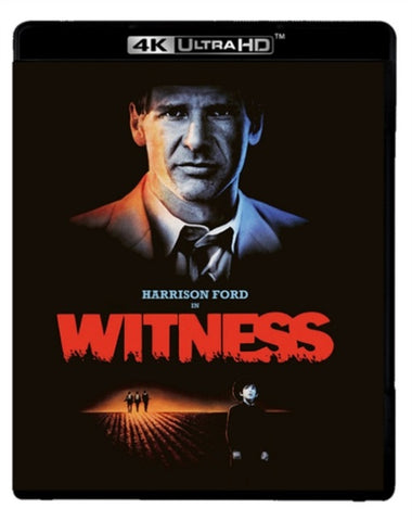 Witness (Harrison Ford Lukas Haas) New 4K Ultra HD Region B Blu-ray