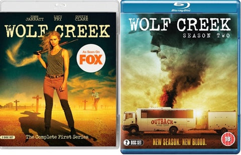 Wolf Creek Season 1 and 2 Series 1 + 2 (John Jarratt) NEW Reg B Blu-ray