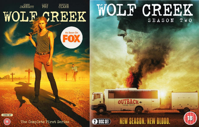 Wolf Creek Season 1 + 2 Series One and Two First Second New Region 2 DVD