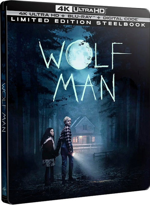 Wolf Man Limited Edition New 4K Ultra HD Blu-ray + Steelbook + Digital