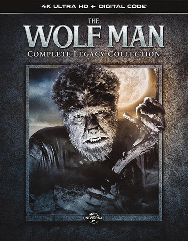Wolf Man The Complete Legacy Collection New 4K Ultra HD Blu-ray Box Set Presale