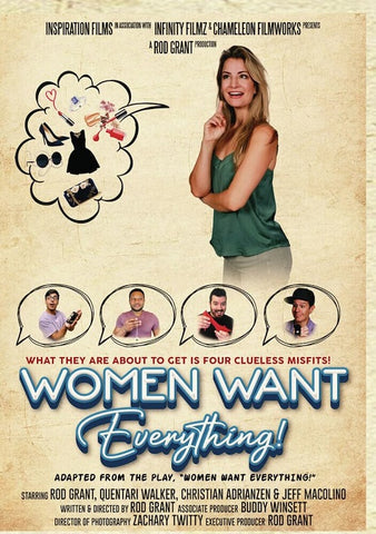 Women Want Everything (Rod Grant Quentari Walker Christian Adrianzen) New DVD