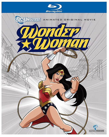 Wonder Woman The Animated Movie DC Comics New Region B Blu-ray