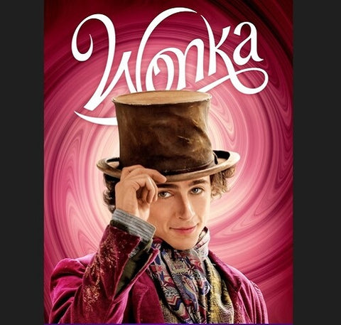 Wonka (Timothee Chalamet Matt Lucas) New 4K Ultra HD Blu-ray + Digital