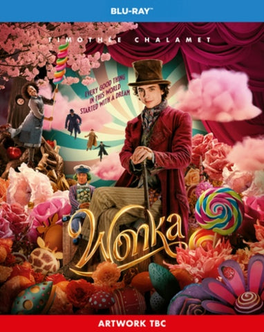 Wonka (Timothee Chalamet Olivia Colman Hugh Grant) New Region B Blu-ray