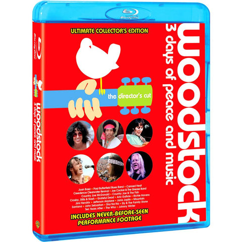 Woodstock Ultimate Collector's Edition 3 Days of Peace & Music Region B Blu-ray
