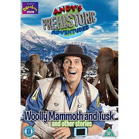 Andy's Prehistoric Adventures Woolly Mammoth and Tusk Andys Wooly & Region 4 DVD