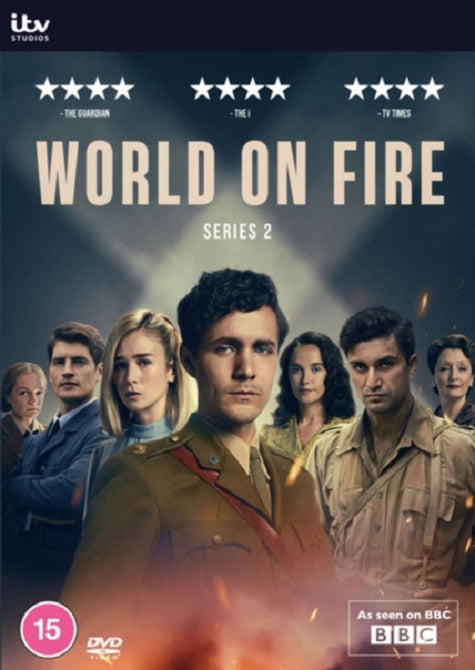 World On Fire Season 2 Series Two Second (Jonah Hauer-King Lesley Manville) DVD