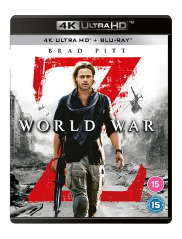 World War Z (Brad Pitt Eric West) New 4K Ultra HD Region B Blu-ray Presale