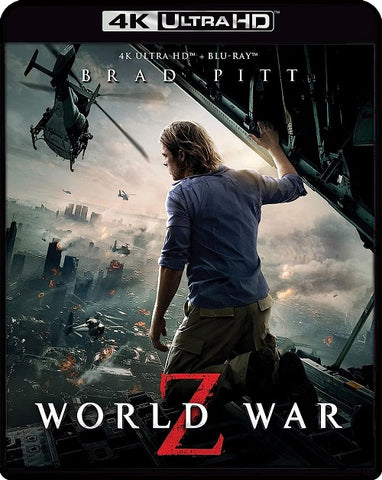 World War Z (Brad Pitt Mireille Enos Daniella Kertesz) New Blu-ray