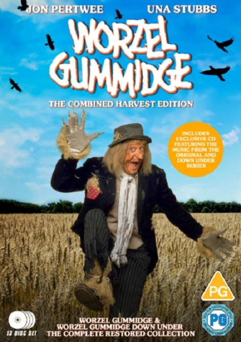 Worzel Gummidge The Combined Harvest Edition New DVD + CD Box Set