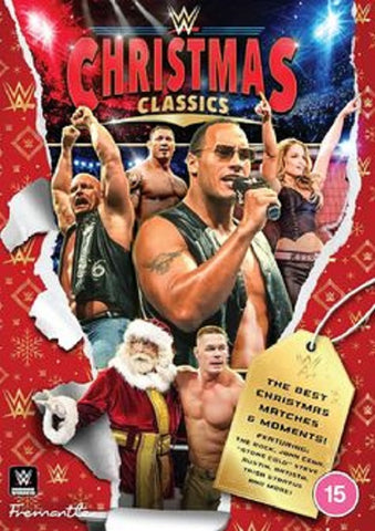 WWE Christmas Classics New DVD The Rock Stone Cold Steve Austin