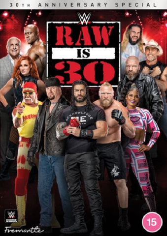 WWE Raw Is 30 30th Anniversary Special (Bobby Lashley Austin Theory) New DVD