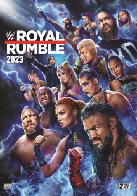 WWE Royal Rumble 2023 (Roman Reigns Kevin Owens Bianca Belair) New DVD