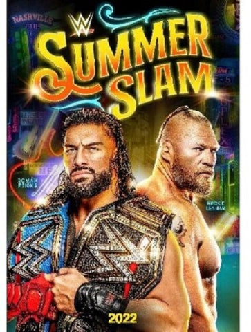 WWE SummerSlam 2022 Summer Slam New DVD