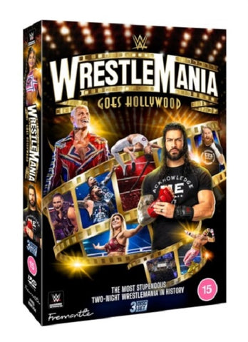 WWE Wrestlemania 39 (Roman Reigns Cody Rhodes) New DVD Box Set