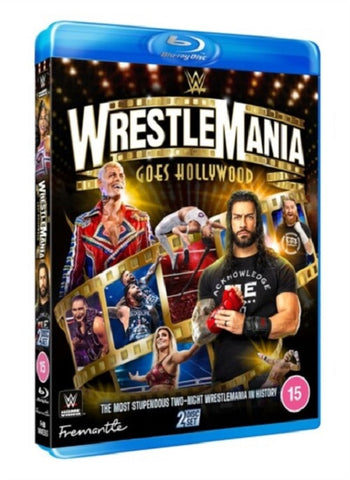 WWE Wrestlemania 39 (Roman Reigns Cody Rhodes) New Region B Blu-ray