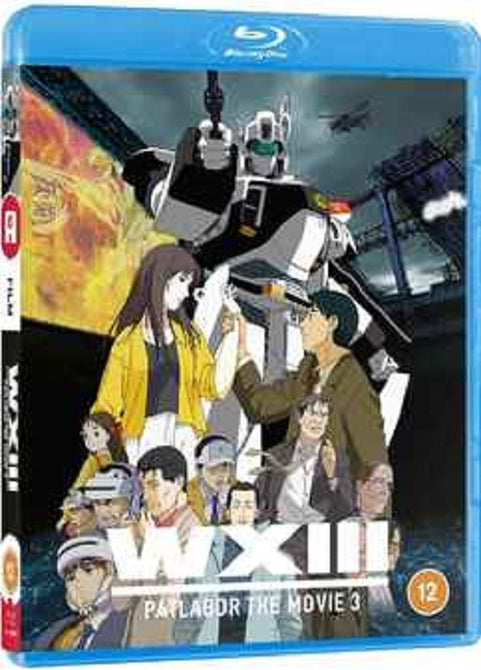 WXIII Patlabor The Movie 3 Three New Region B Blu-ray