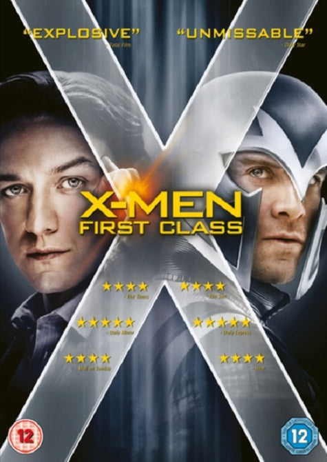 X-Men First Class (Michael Fassbender James McAvoy Kevin Bacon) X Men New DVD