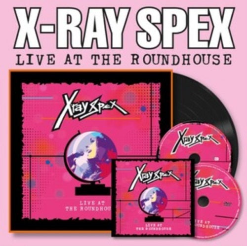 X-Ray Spex Live at the Roundhouse X Ray 2 Disc New CD + DVD